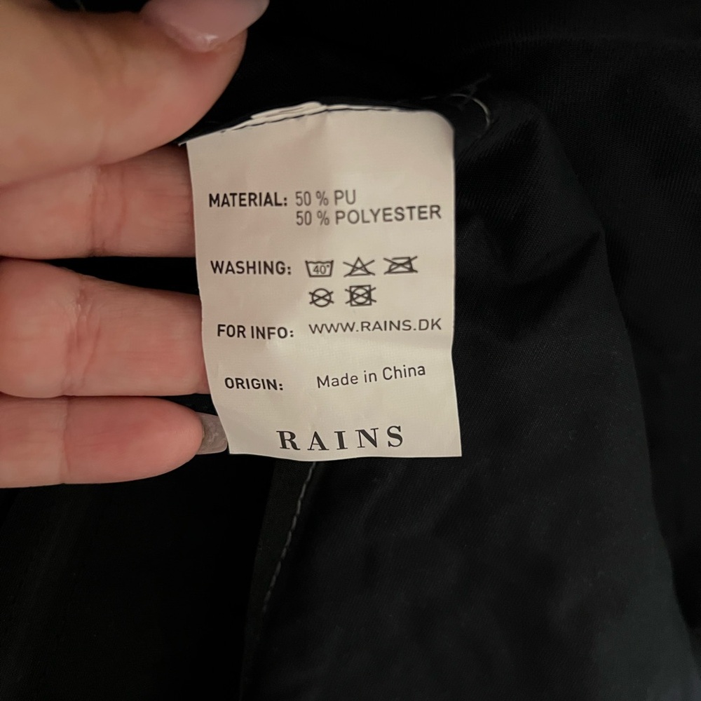 RAINS Long Jacket - Picture 8 of 8